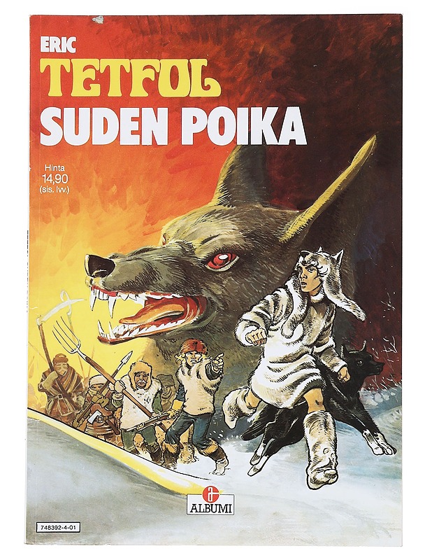 Tetfol : Suden poika - Eric - Sarjakuvat - 10105587745 - 0