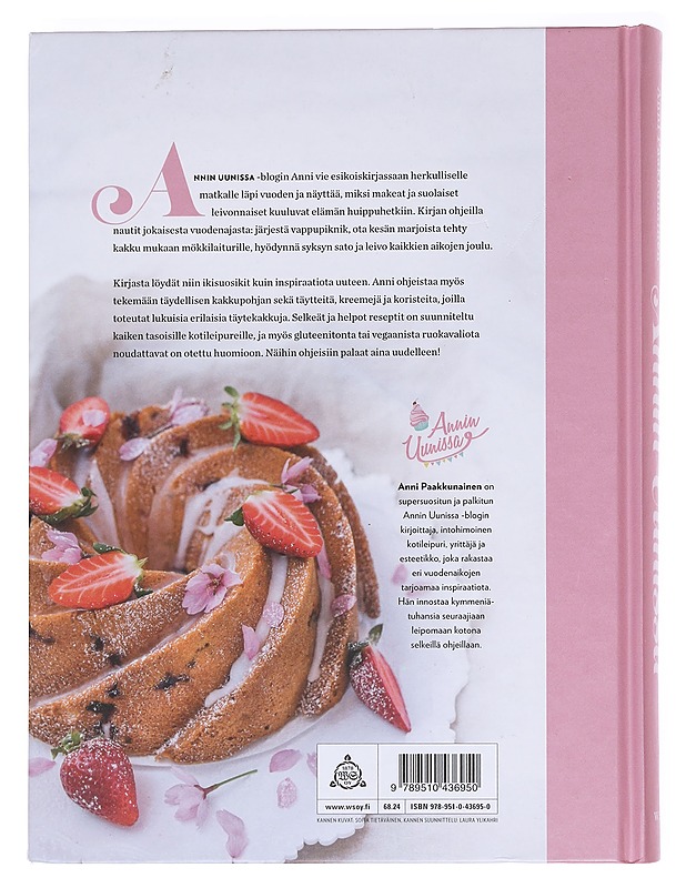 Annin uunissa:  Ihanimmat leivonnaiset jokaiseen vuodenaikaan - Paakkunainen, Anni - Ruokakirjat - 10105587763 - 1