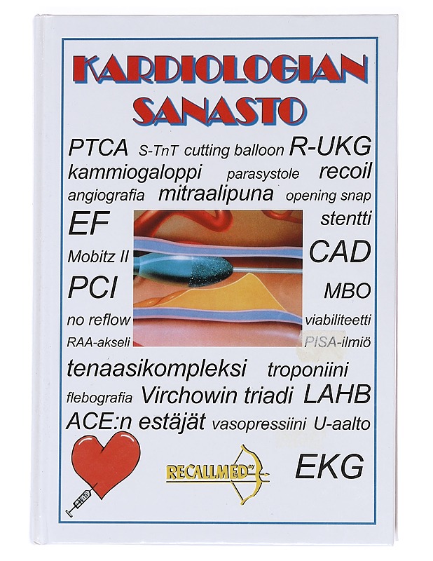 Kardiologian sanasto - Aarnio, Pertti - Tietokirjat ja oppaat - 10105587767 - 0