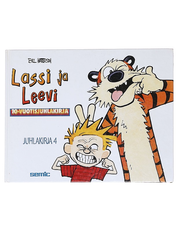 Lassi ja Leevi: Juhlakirja 4, 10-vuotisjuhlakirja - Watterson, Bill - Sarjakuvat - 10105587773 - 0