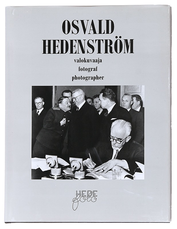 Osvald Hedenström : valokuvaaja / fotograf / photographer - Jorma Blomqvist - Elämäkerrat ja muistelmat - 10105587830 - 0