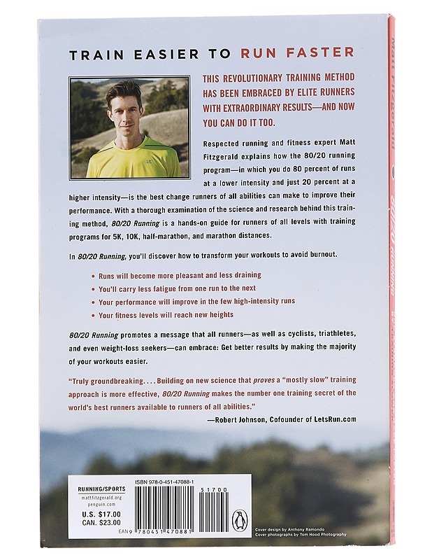 80/20 running : run stronger and race faster by training slower - Matt Fitzgerald - Tietokirjat ja oppaat - 10105587849 - 1