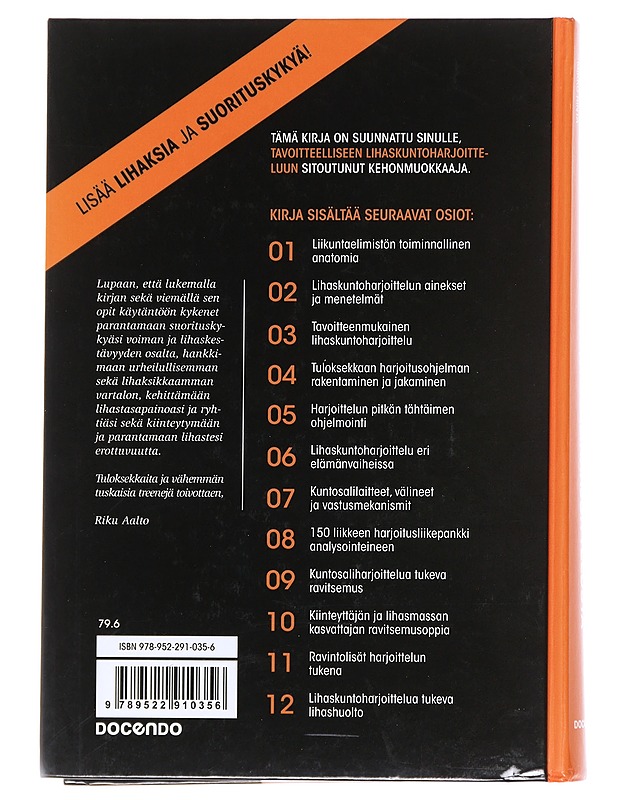 Kaikki kuntosaliharjoittelusta - Aalto, Riku - Tietokirjat ja oppaat - 10105587860 - 1