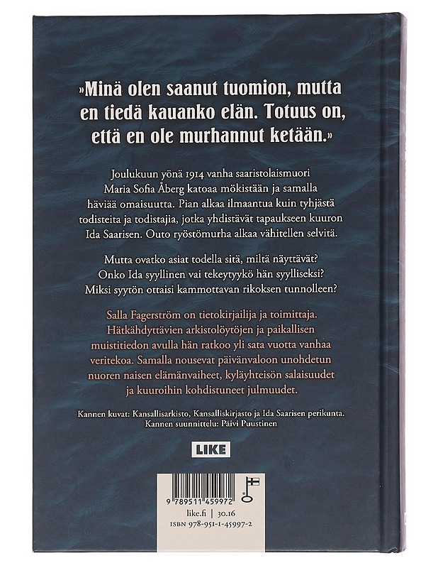 Kymmenen kirveeniskua - Salla Fagerström - Elämäkerrat ja muistelmat - 10105587901 - 1