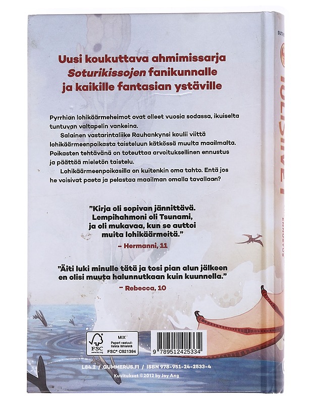 Viiden poikasen ennustus - Sutherland, Tui T. - Fantasia- ja scifi - 10105587925 - 1