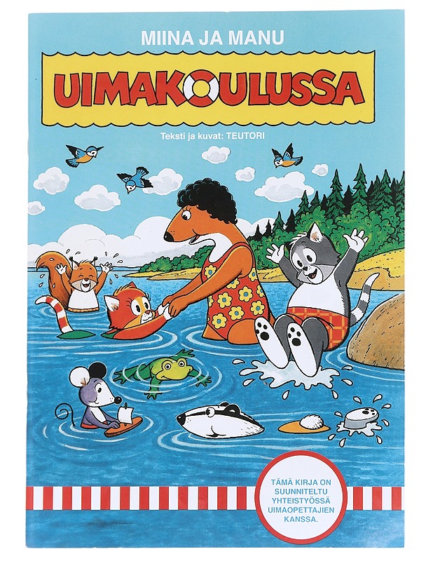 Miina ja Manu uimakoulussa - Teutori - Lastenkirjat - 10105587933 - 0