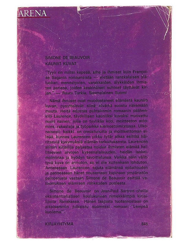 Kauniit kuvat - Simone de Beauvoir - Romaanit ja novellit - 10105587943 - 1