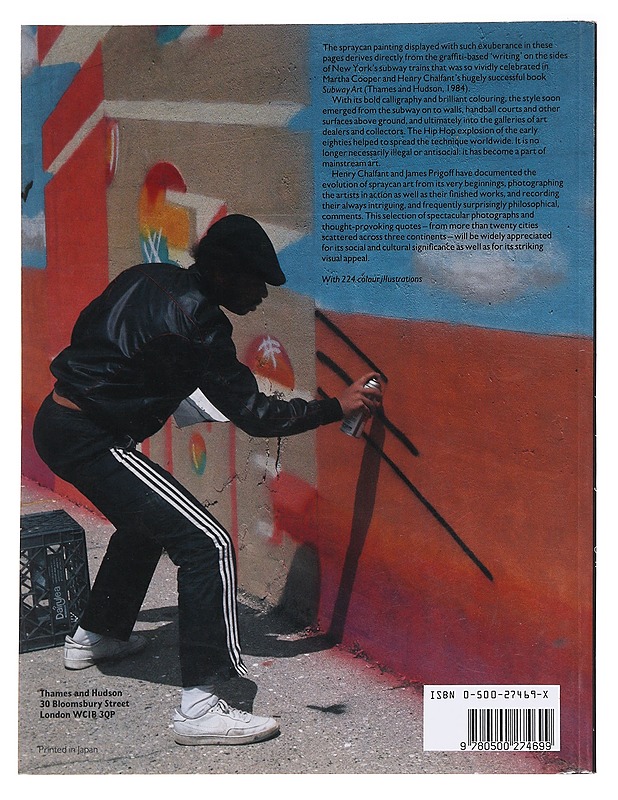 Spraycan Art with 224 colour illustrations - Henry Chalfant - Harrastekirjat - 10105588019 - 1