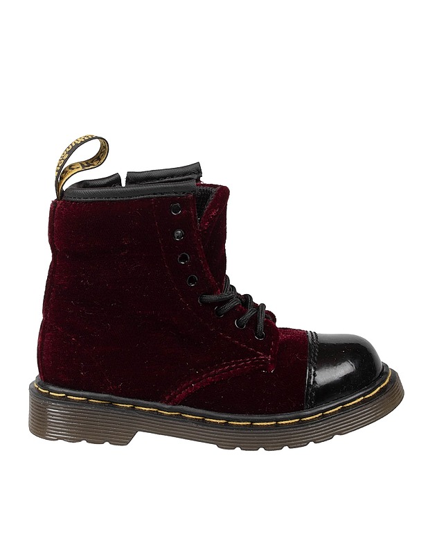 DR MARTENS lasten sametti maihinnousukengät, 23 - Lasten kengät - 10105588020 - 1