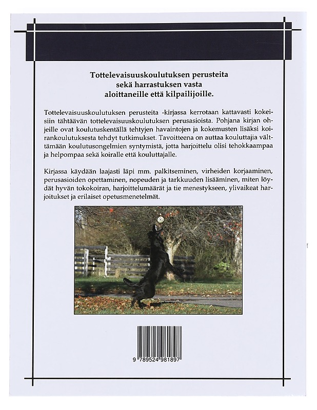 Tottelevaisuuskoulutuksen perusteet - Pärssinen Piritta - Tietokirjat ja oppaat - 10105588023 - 1