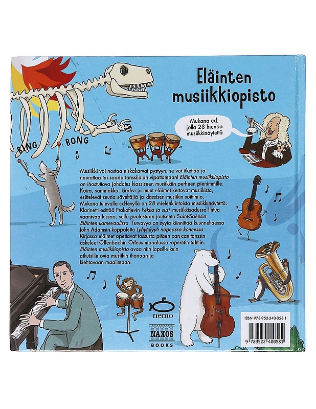 Eläinten musiikkiopisto - Helsby, Genevieve - Lastenkirjat - 10105588030 - 1