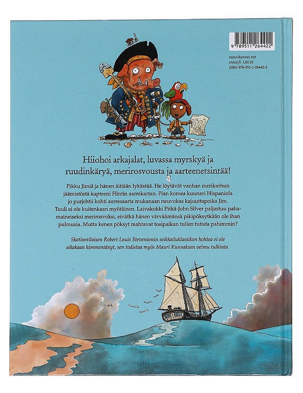 Aarresaari: Kunnasmainen tulkinta Robert Louis Stevensonin klassikosta - Mauri Kunnas - Lastenkirjat - 10105588037 - 1