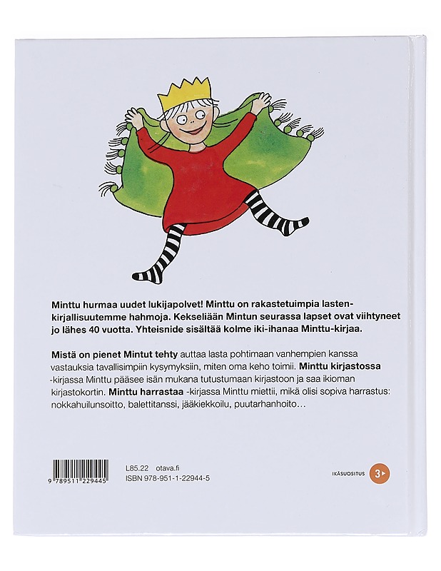 Eläköön Minttu - Maikki Harjanne - Lastenkirjat - 10105588062 - 1