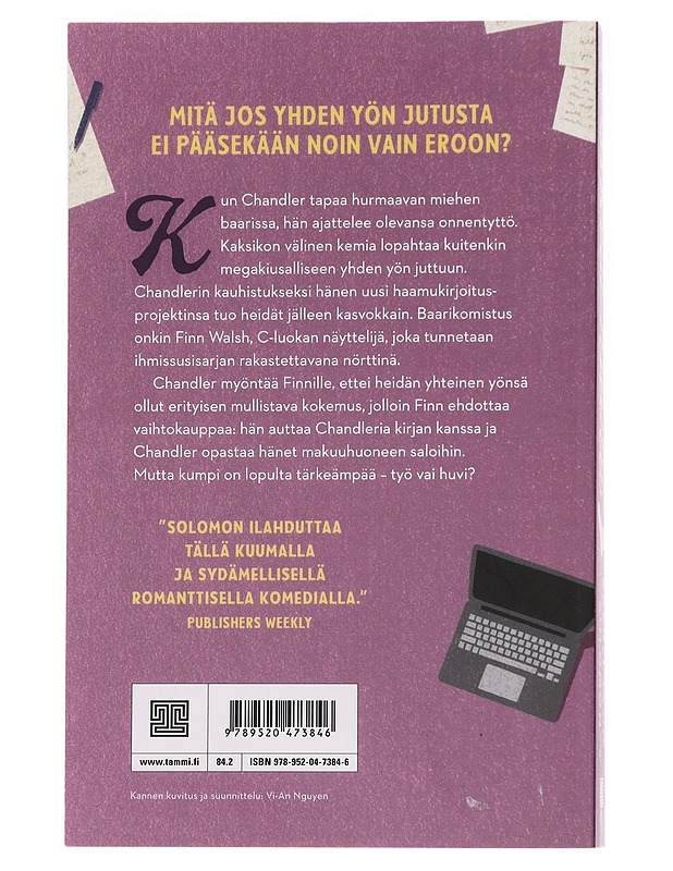 Työtä vai huvia - Solomon, Rachel Lynn - Elämäkerrat ja muistelmat - 10105588068 - 1