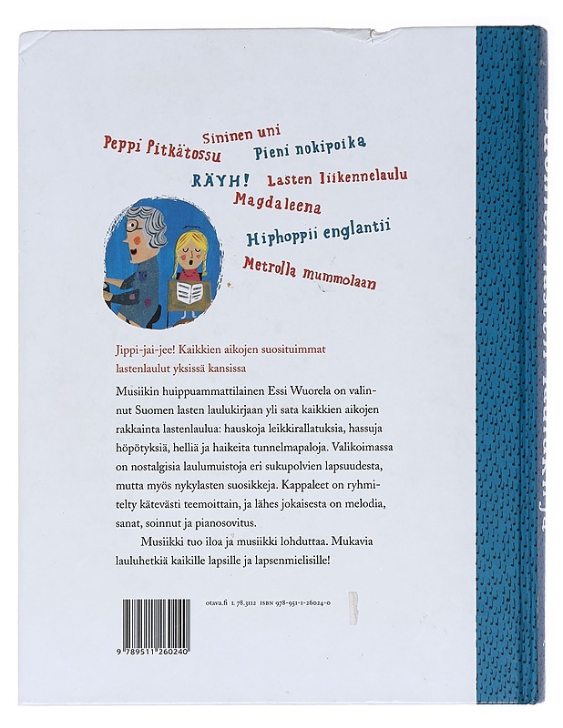 Suomen lasten laulukirja - Wuorela, Essi - Musiikki- ja elokuvakirjat - 10105588065 - 1