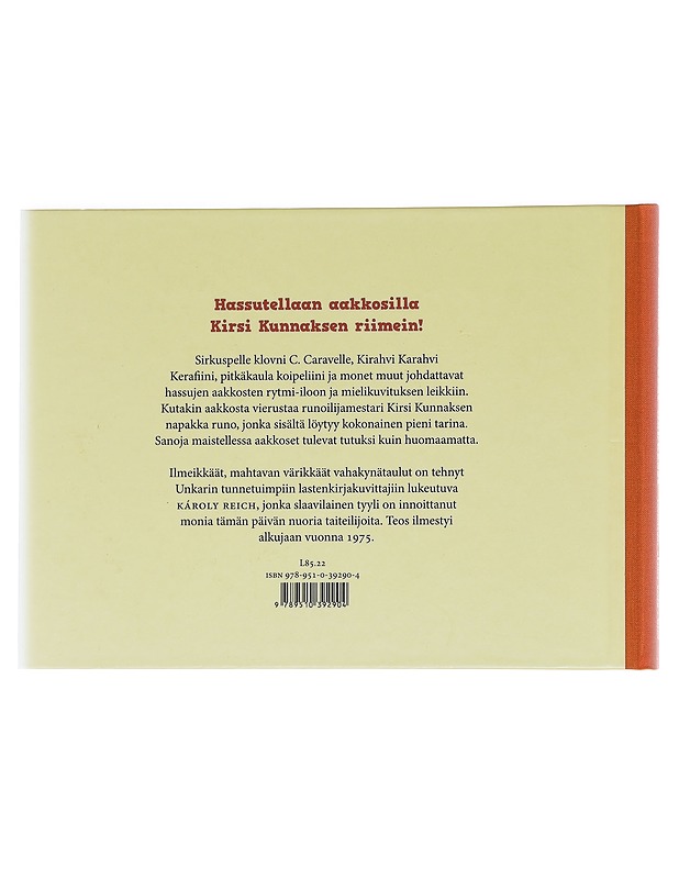 Hassut aakkoset - Kunnas, Kirsi - Lastenkirjat - 10105588111 - 1