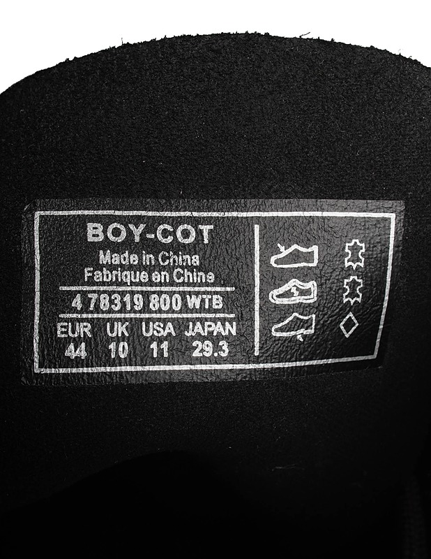BOYCOT miesten varsikengät, 44 - Miesten saappaat ja talvikengät - 10105588133 - 2