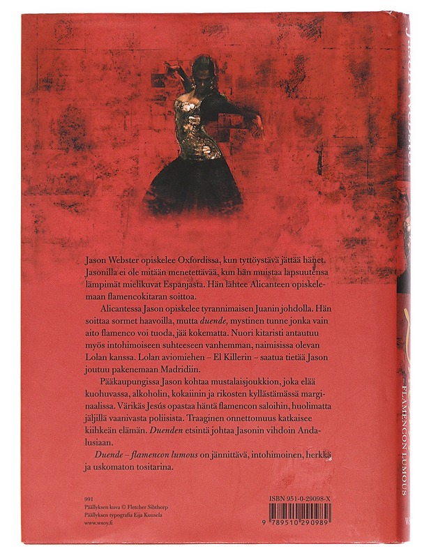 DUENDE / FLAMENCON LUMOUS - WEBSTER, JASON - Romaanit ja novellit - 10105588140 - 1