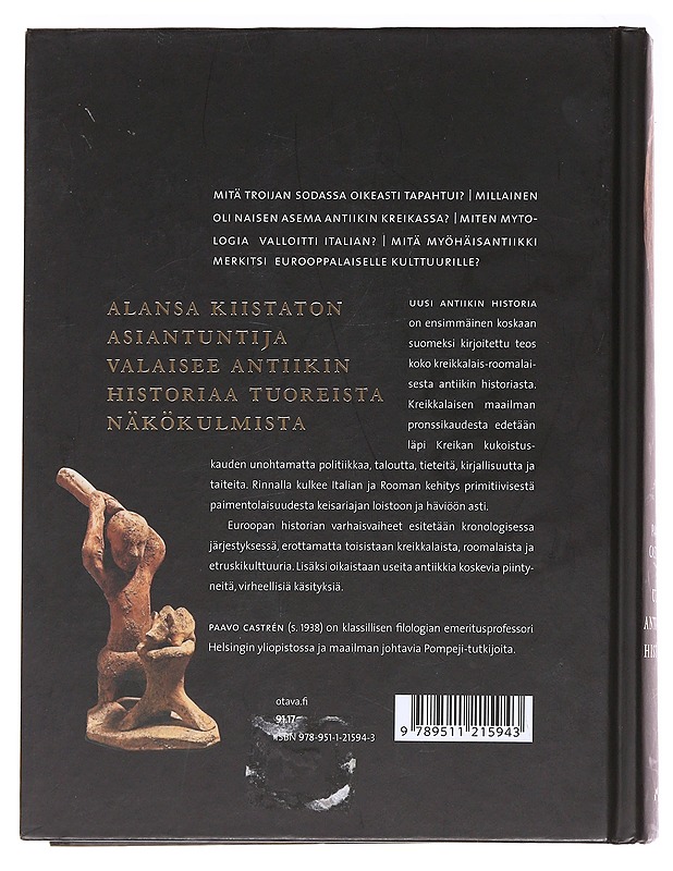 Uusi antiikin historia - Paavo Castrén - Tietokirjat ja oppaat - 10105588155 - 1