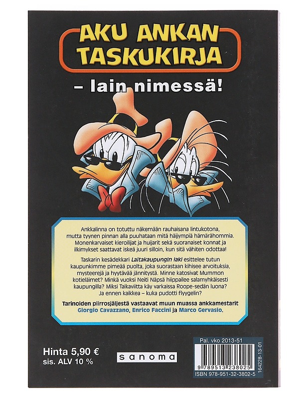 Laitakaupungin laki - Hyyppä, Aki - Sarjakuvat - 10105588174 - 1