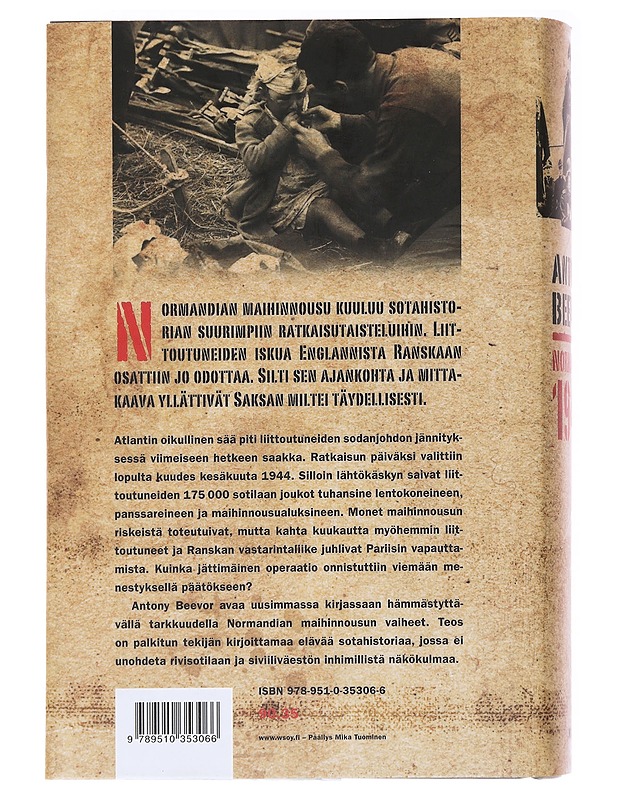 Normandia 1944  - Beevor, Antony - Historiakirjat - 10105588175 - 1