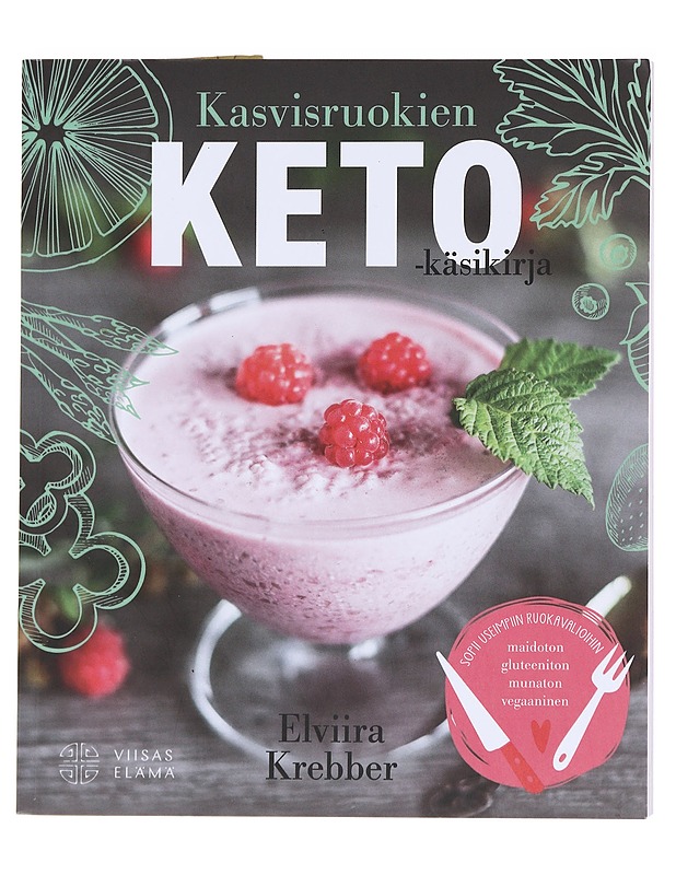 Kasvisruokien keto-käsikirja - Elviira Krebber - Ruokakirjat - 10105588198 - 0