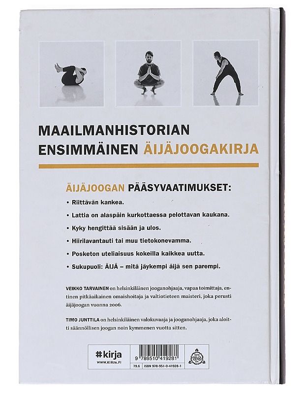 Äijäjooga - Tarvainen, Veikko - Tietokirjat ja oppaat - 10105588205 - 1