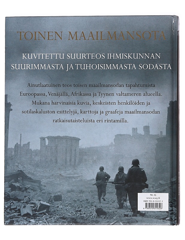 Toinen maailmansota - Willmott, H.P - Tietokirjat ja oppaat - 10105588231 - 1