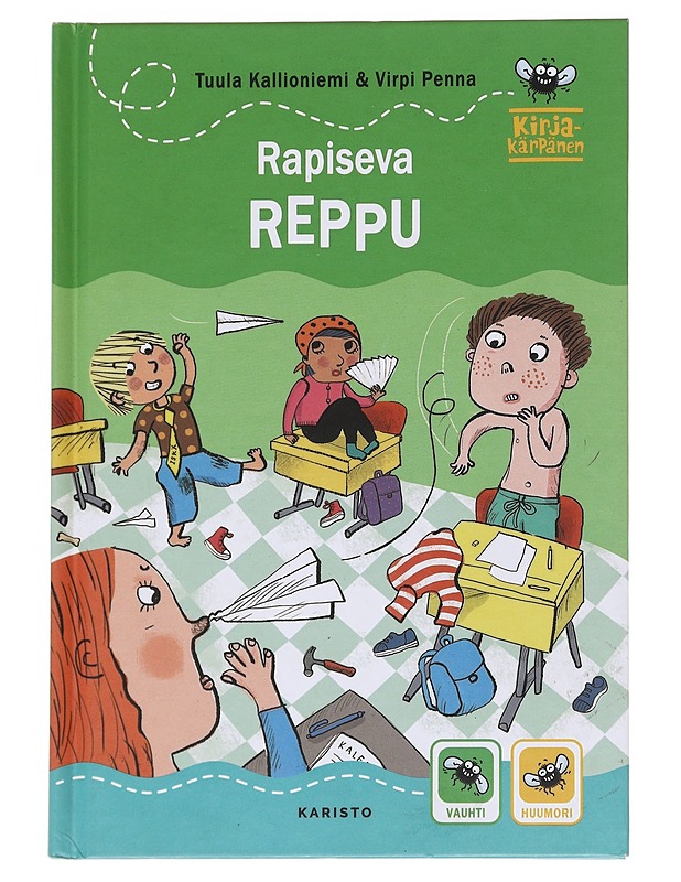 Rapiseva reppu - Kallioniemi, Tuula - Lastenkirjat - 10105588242 - 0