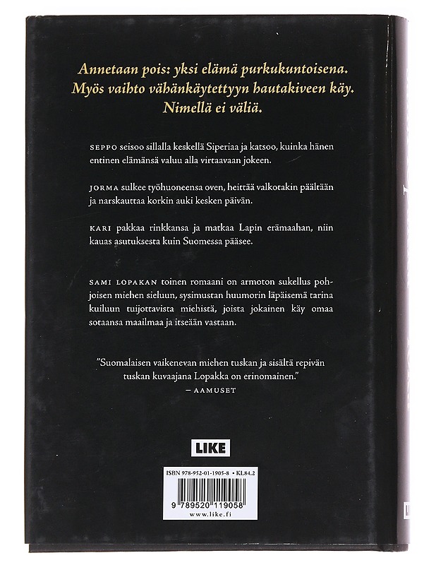 Loka : Romaani - Sami Lopakka - Romaanit ja novellit - 10105588261 - 1