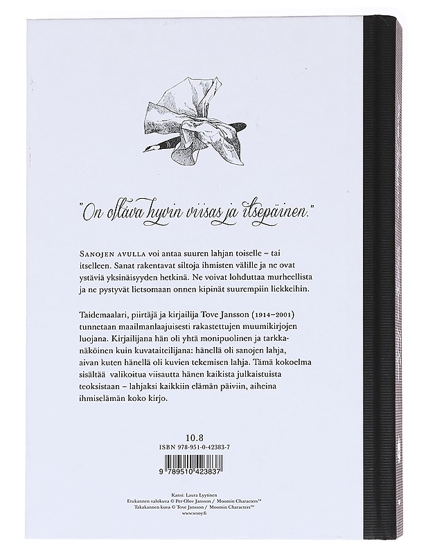 Sanojen lahja / valitut sitaatit - Jansson, Tove - Romaanit ja novellit - 10105588265 - 1