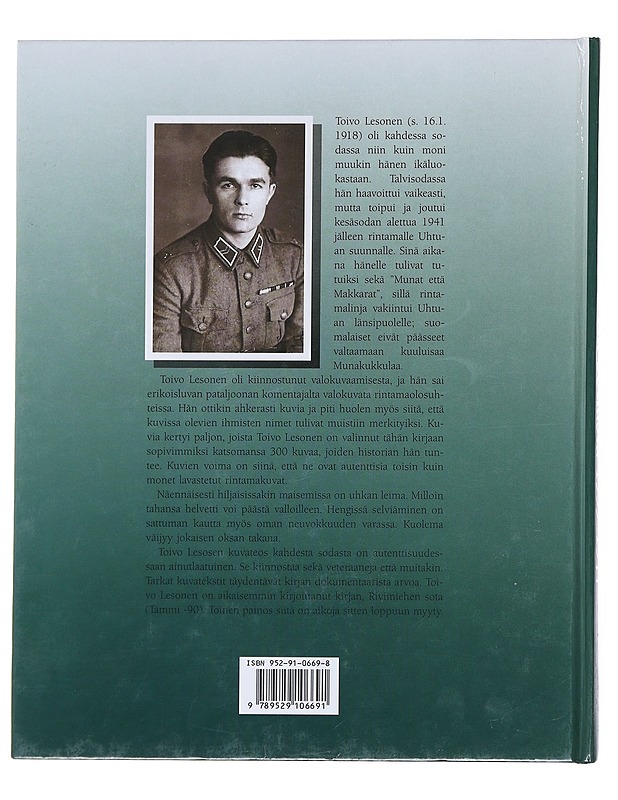 Kuvia sodasta 1939-1944 - Toivo Lesonen - Tietokirjat ja oppaat - 10105588264 - 1
