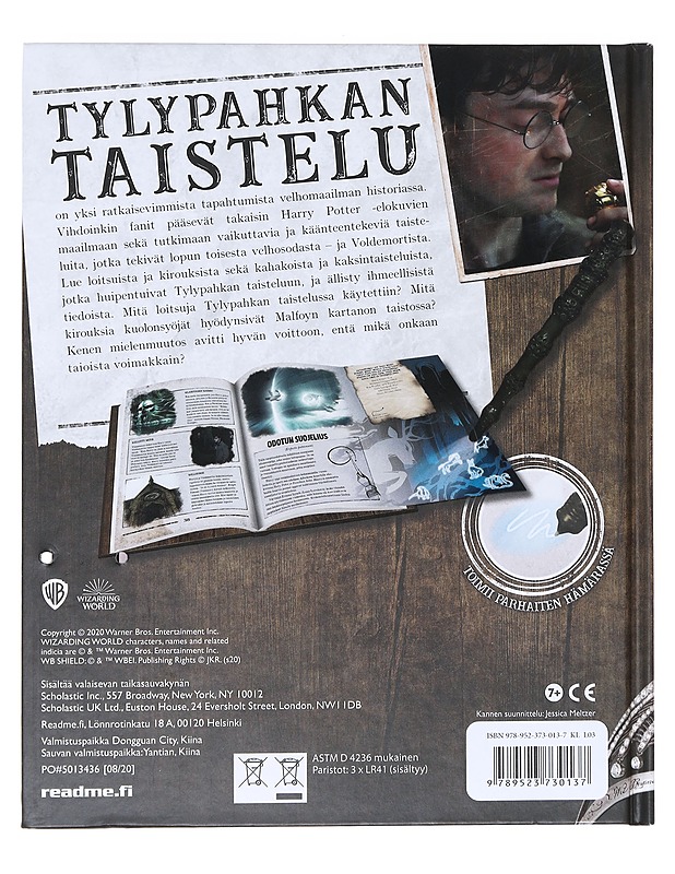 Tylypahkan taistelu / puolustus ja taikuus : elokuvakirja - Spinner, Cala - Lastenkirjat - 10105588276 - 1