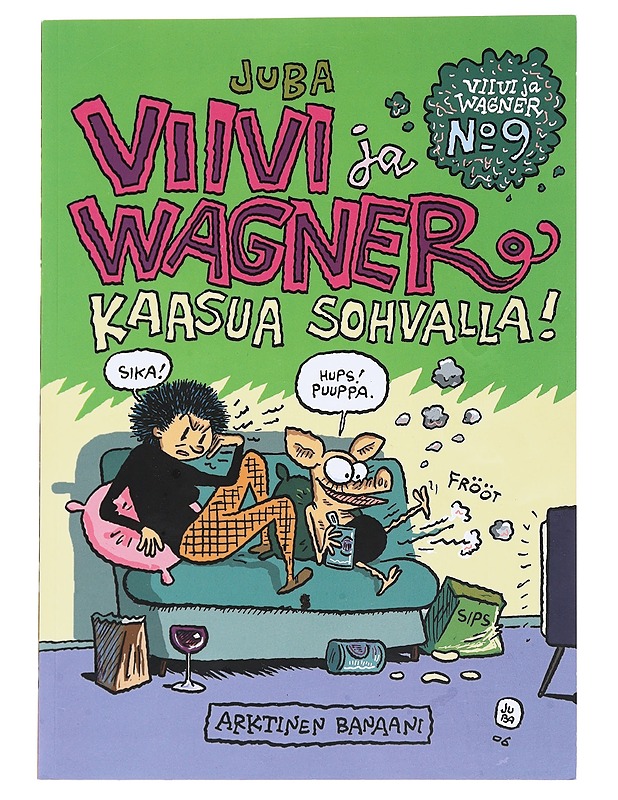 Viivi ja Wagner / Kaasua sohvalla - Juba - Sarjakuvat - 10105588298 - 0