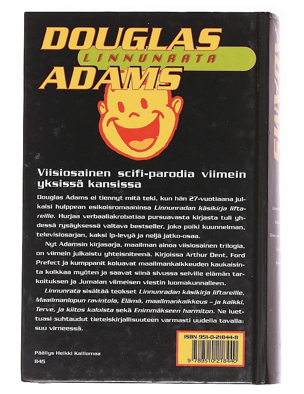 Linnunrata : Viisiosainen trilogia - Adams, Douglas - Romaanit ja novellit - 10105588315 - 1