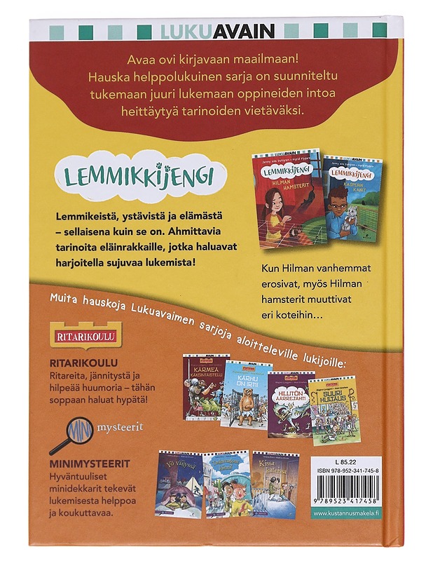 Hilman hamsterit - Alm Dahlgren, Jenny - Lastenkirjat - 10105588351 - 1