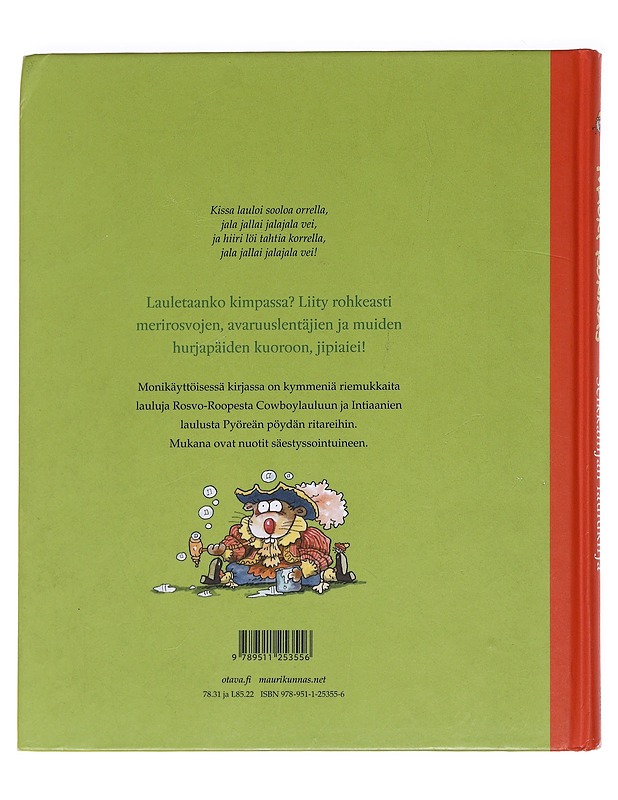 Seikkailijan laulukirja - Kunnas, Mauri - Lastenpyörät - 10105588363 - 1