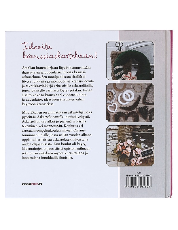 Kranssikirja - Ekonen, Mira  - Tietokirjat ja oppaat - 10105588372 - 1