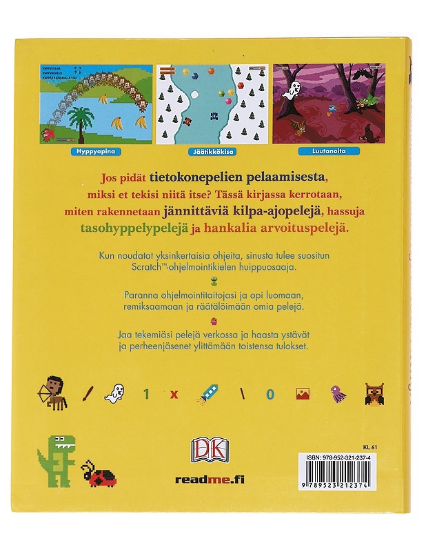 Koululaisen peliohjelmointikirja - Woodcock, Jon - Lastenkirjat - 10105588391 - 1