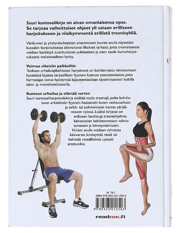 Suuri kuntosalikirja Anatomia - Liebman, Hollis Lance - Tietokirjat ja oppaat - 10105588423 - 1
