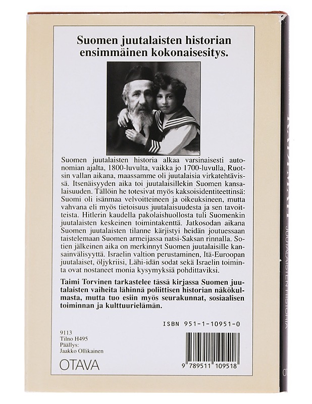 Kadimah / Suomen juutalaisten historia - Taimi Torvinen - Historiakirjat - 10105588469 - 1