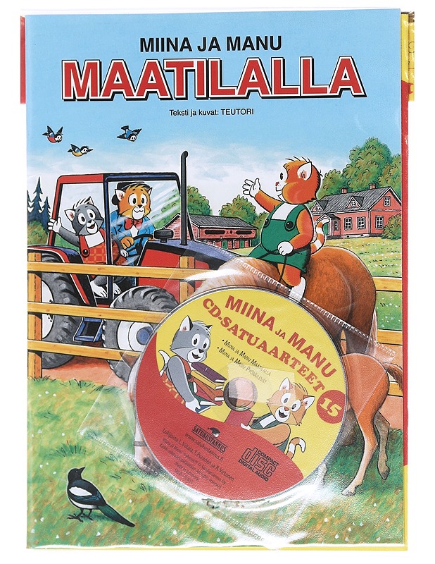 Miina ja Manu / CD-satuaarteet 15 Miina ja Manu maatilalla Miina ja Manu pyöräilevät - Viitala - Lastenkirjat - 10105588498 - 0
