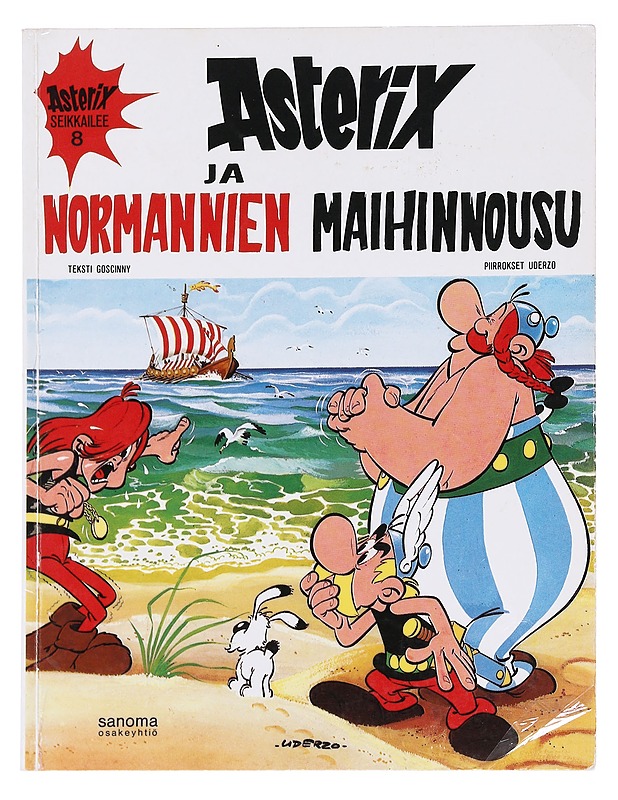 Asterix ja normannien maihinnousu - Goscinny;  Uderzo - Sarjakuvat - 10105588569 - 0