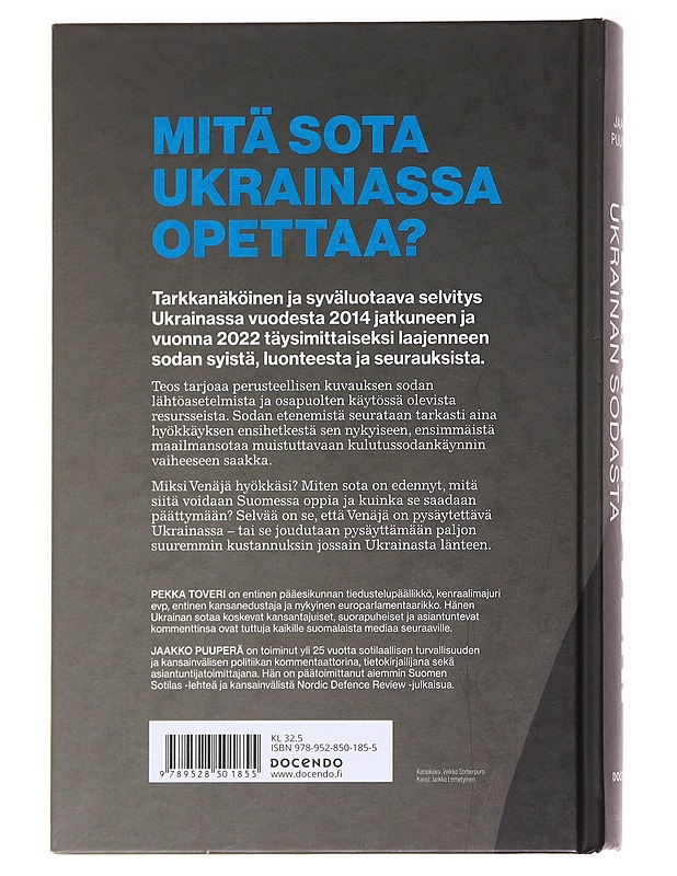 Pekka Toveri Ukrainan sodasta - Toveri, Pekka - Tietokirjat ja oppaat - 10105588571 - 1