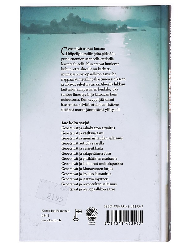 Geoetsivät ja rosvopäällikön aarre - Hulkko, Johanna - Lastenkirjat - 10105588588 - 1