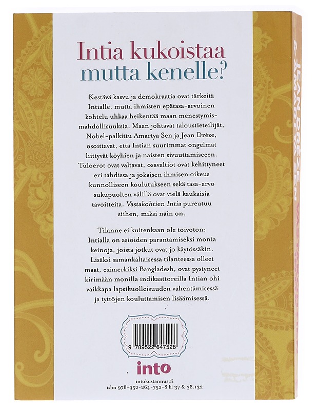 Vastakohtien Intia - Drèze, Jean - Tietokirjat ja oppaat - 10105588614 - 1