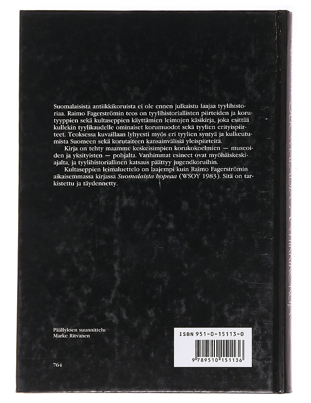 Suomalaisia antiikkikoruja - Raimo Fagerström  - Tietokirjat ja oppaat - 10105588634 - 1