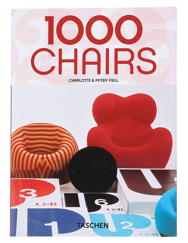 1000 chairs - Fiell, Charlotte - Historiakirjat - 10105588638 - 0