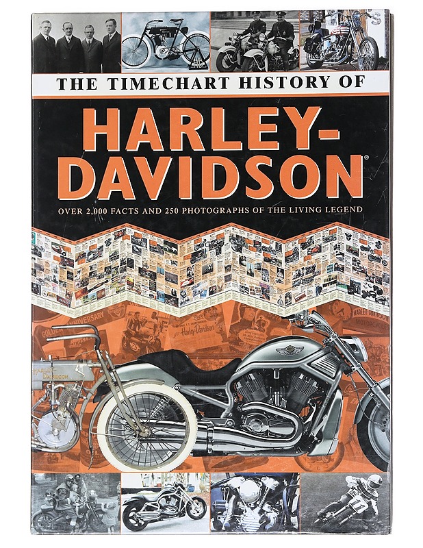 The Timechart History of Harley-Davidson   - Tietokirjat - 10105588652 - 0