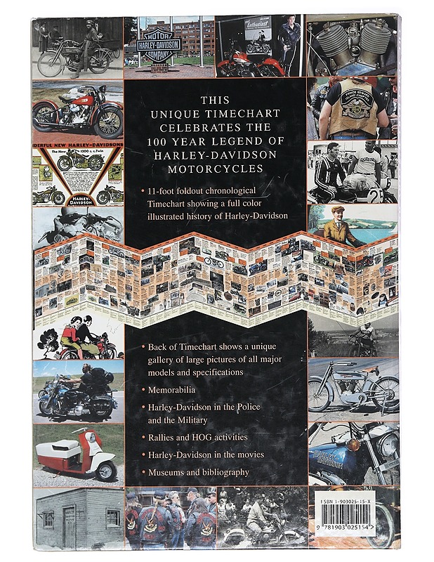 The Timechart History of Harley-Davidson   - Tietokirjat - 10105588652 - 1